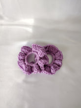 Load image into Gallery viewer, Crochet Scrunchie Set of 2