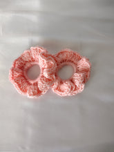 Load image into Gallery viewer, Crochet Scrunchie Set of 2