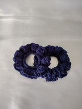 Load image into Gallery viewer, Crochet Scrunchie Set of 2
