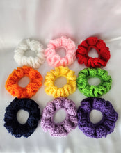 Load image into Gallery viewer, Crochet Scrunchie Set of 2