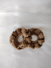 Load image into Gallery viewer, Crochet Scrunchie Set of 2