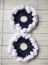Load image into Gallery viewer, Large Two Colored Scrunchie Set