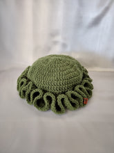 Load image into Gallery viewer, Green Ruffle Hat