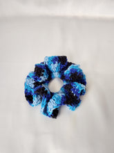 Load image into Gallery viewer, Blue Blend Large Scrunchie