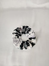 Load image into Gallery viewer, Black Blend Large Scrunchie