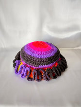 Load image into Gallery viewer, Neon Multi Ruffle Hat