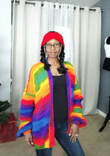 Load image into Gallery viewer, Rainbow Cardigan