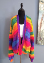 Load image into Gallery viewer, Rainbow Cardigan