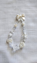 Load image into Gallery viewer, White Bow Phone Charm