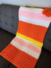 Load image into Gallery viewer, Orange Blossom Blanket