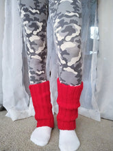 Load image into Gallery viewer, Red Leg Warmers
