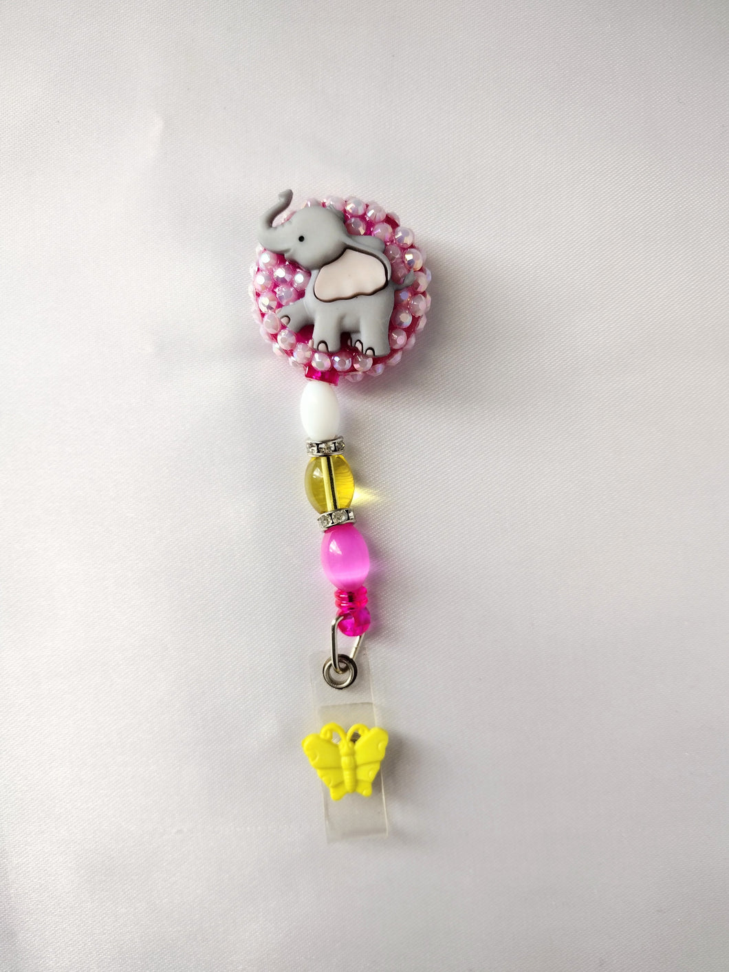 Elephant/Butterfly with Beads