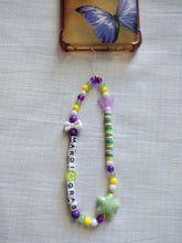 Load image into Gallery viewer, Mardi Gras Star Phone Charm
