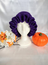 Load image into Gallery viewer, Purple Ruffle Hat
