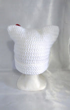 Load image into Gallery viewer, White Cat Beanie
