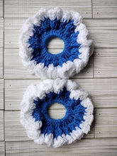 Load image into Gallery viewer, Large Two Colored Scrunchie Set
