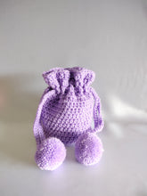 Load image into Gallery viewer, Purple Drawstring Pouch
