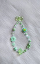 Load image into Gallery viewer, Mint Flowers Phone Charm
