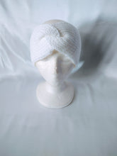 Load image into Gallery viewer, White Tunisian Headband/Ear Warmer
