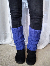 Load image into Gallery viewer, Varsity Blue Leg Warmers
