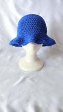 Load image into Gallery viewer, Varsity Blue Bucket Hat
