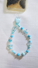 Load image into Gallery viewer, Blue Heart Charm
