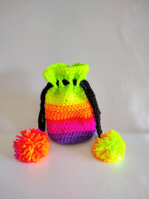 Load image into Gallery viewer, Neon Drawstring Pouch
