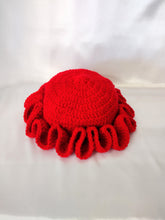 Load image into Gallery viewer, Red Ruffle Hat
