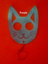 Load image into Gallery viewer, Kitty Self Defense Keychain (glow in the dark)
