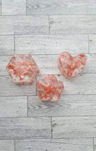 Load image into Gallery viewer, Clear w/ Rose Gold Leaf Trinket Box
