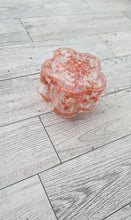 Load image into Gallery viewer, Clear w/ Rose Gold Leaf Trinket Box
