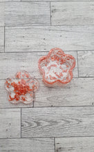 Load image into Gallery viewer, Clear w/ Rose Gold Leaf Trinket Box
