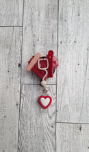 Load image into Gallery viewer, Resin Red Heart (Medical Field) Badge Reels
