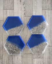 Load image into Gallery viewer, Hexagon Coasters Set of 4
