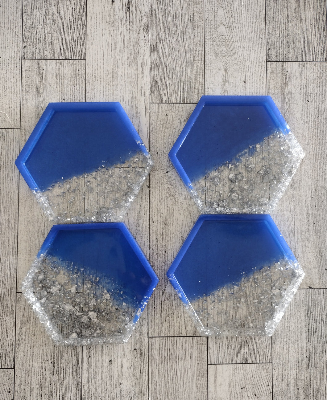 Hexagon Coasters Set of 4